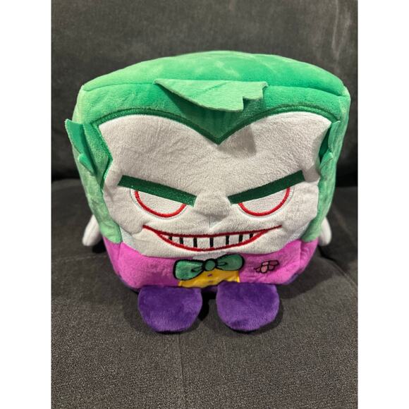 NWT Kawaii Cubes DC Comics JOKER Plush Stuffed Large L 8” Wish Factory - Picture 1 of 5